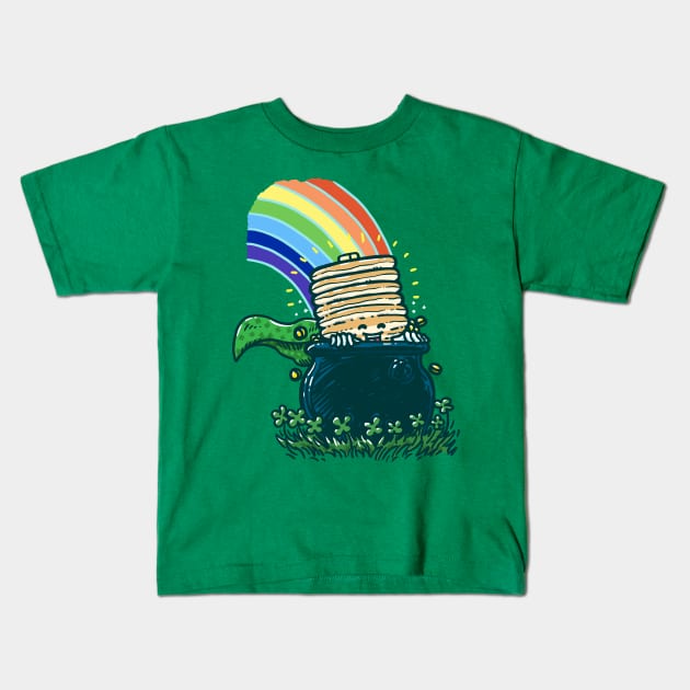 Pot O'Gold Cakes Kids T-Shirt by nickv47